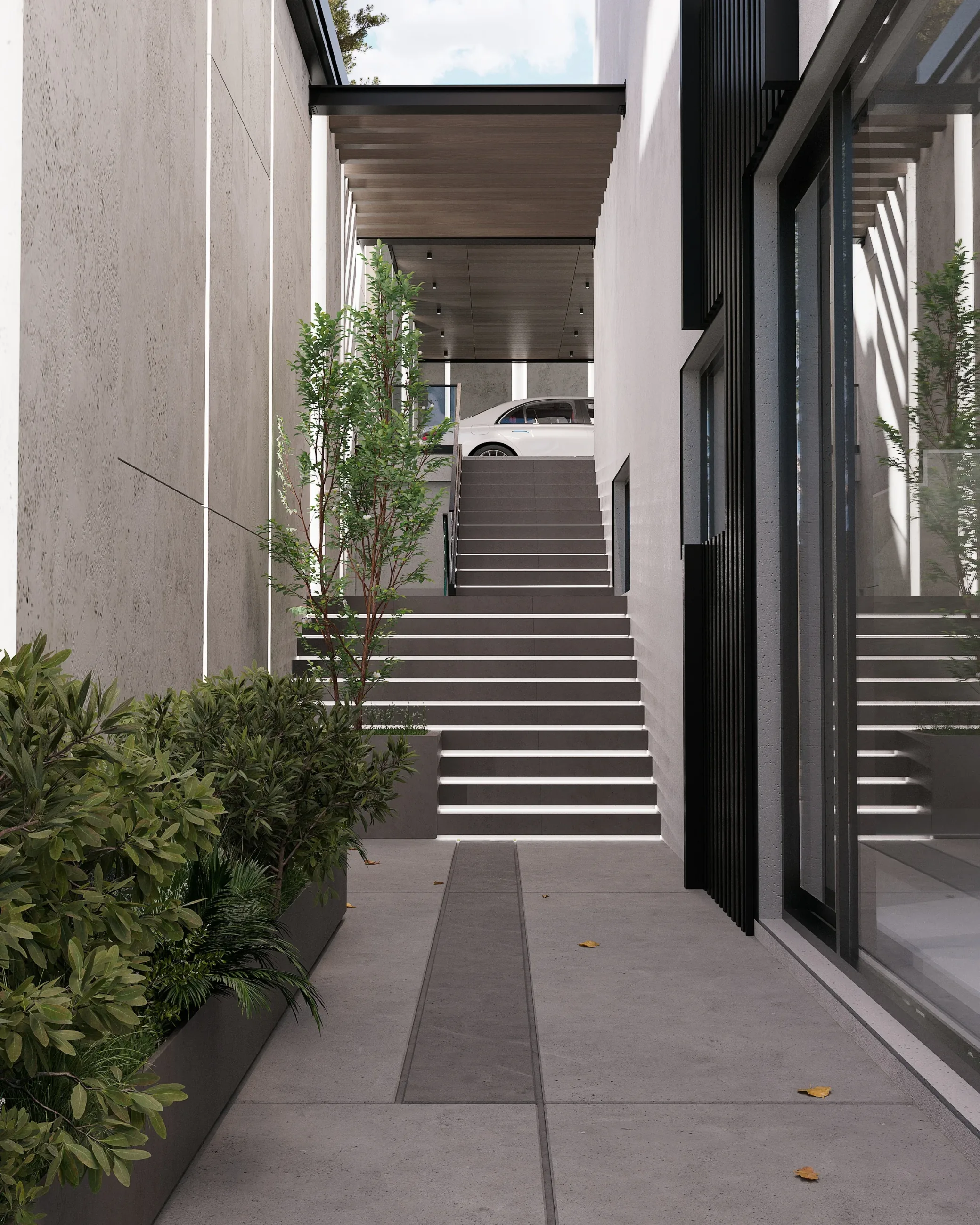 Дом на Белой речке - хай-тек - Все фото 9