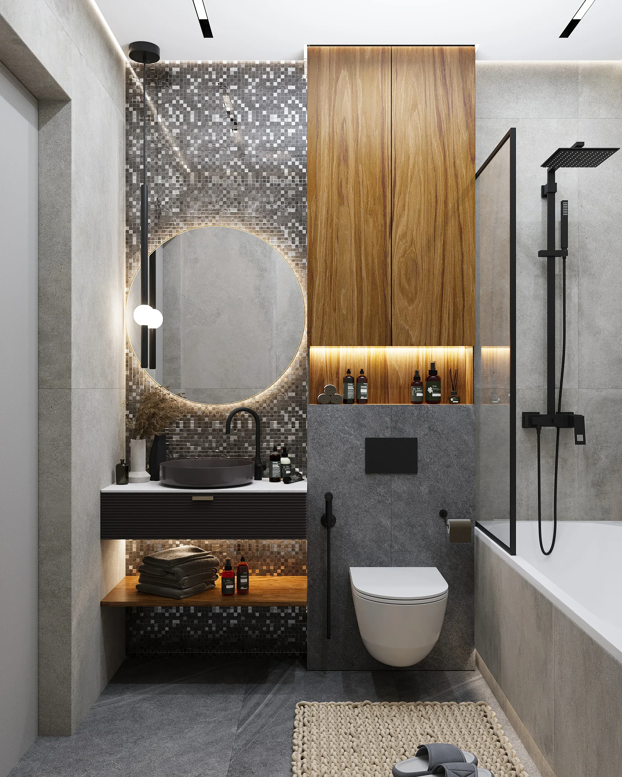 Квартира в Дубках - ванна 2