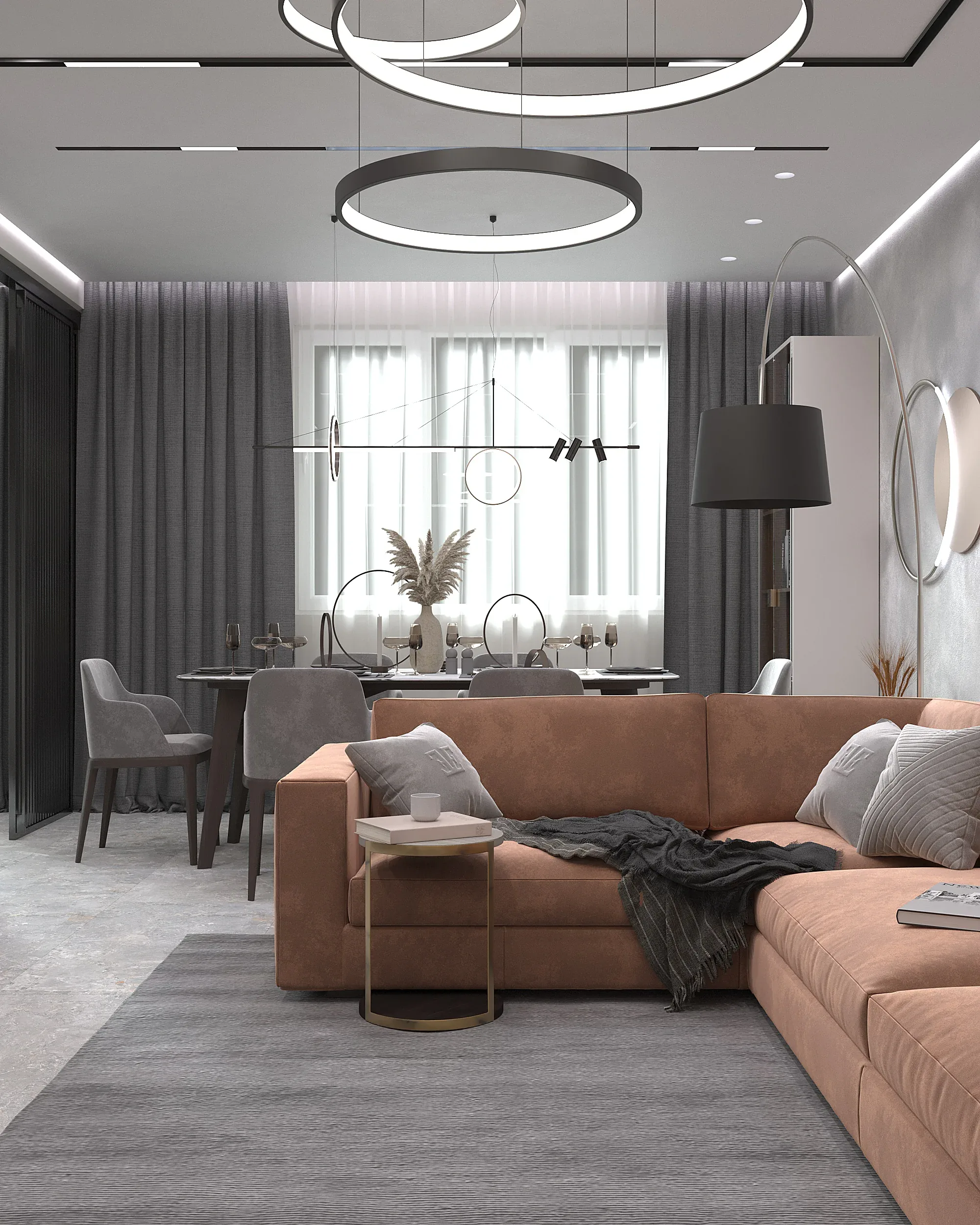 Квартира в Дубках - гостиная 5