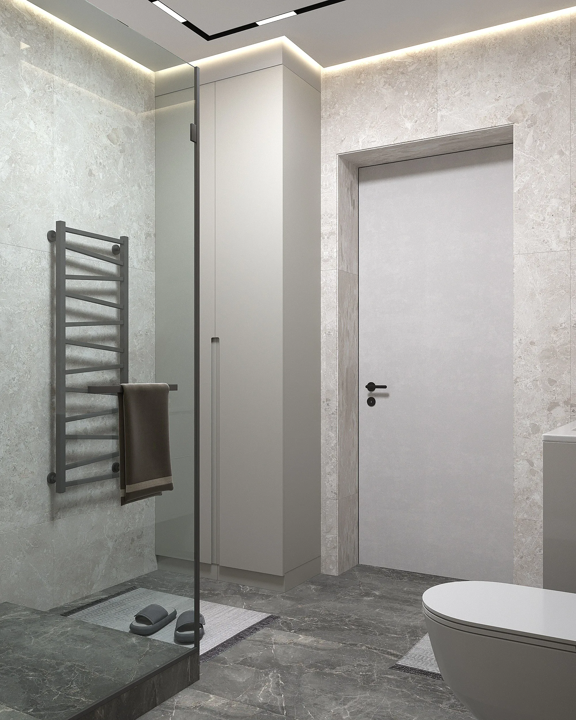 Квартира в Дубках - душ 3