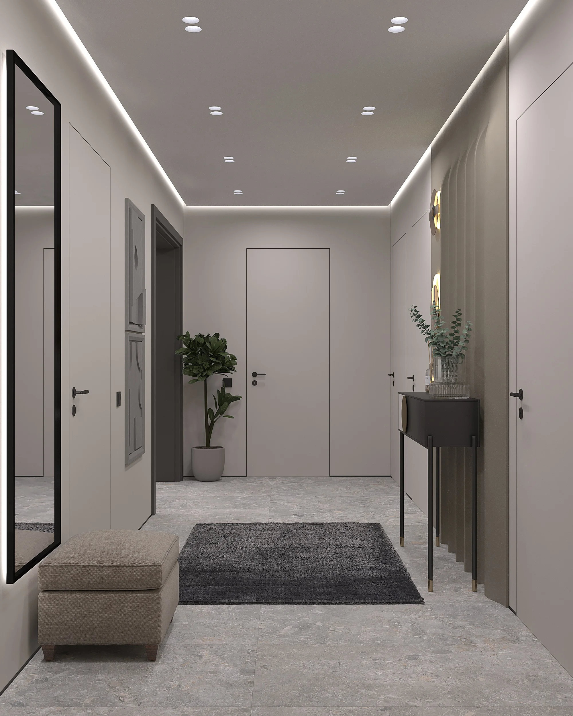 Квартира в Дубках - прихожая 1