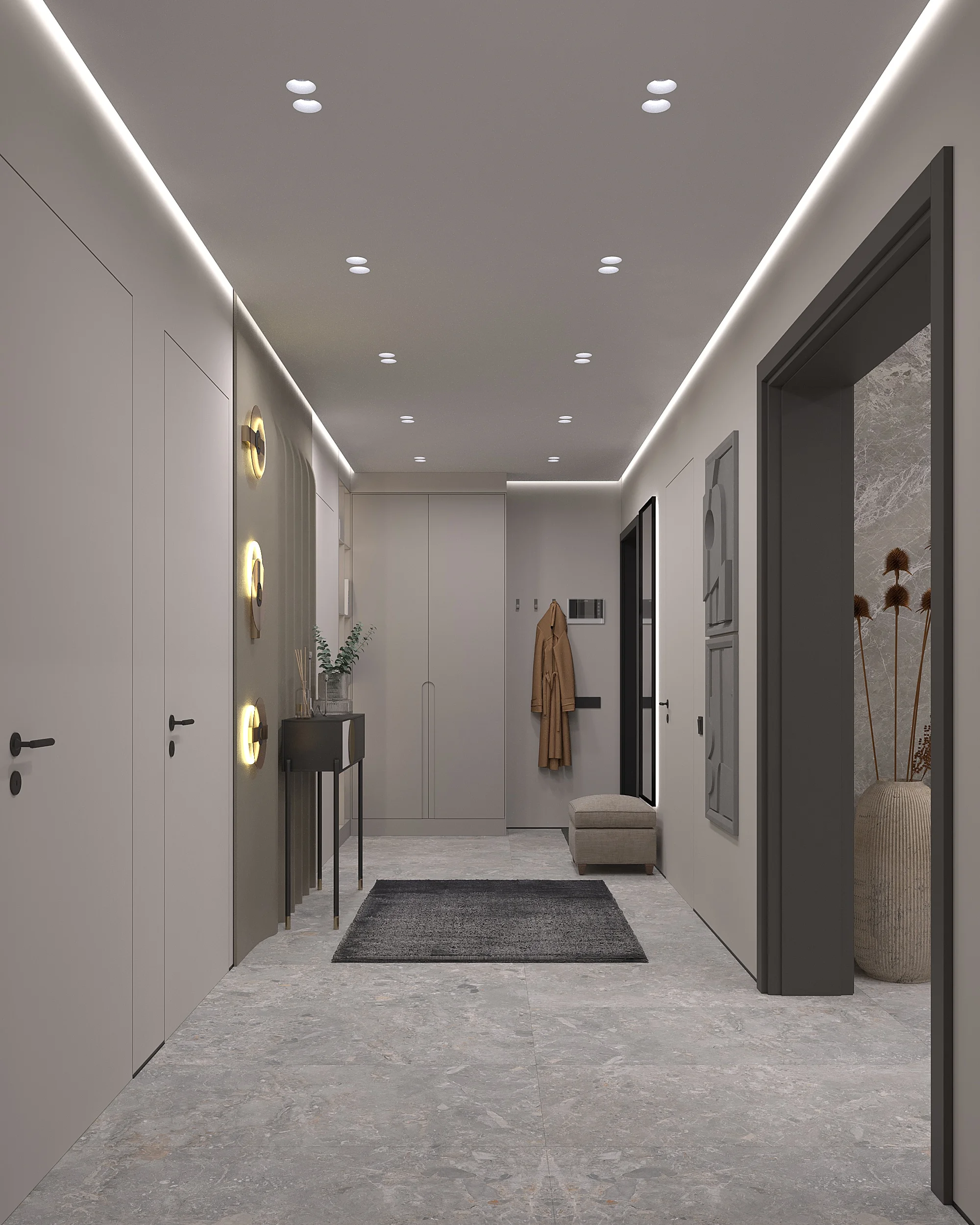 Квартира в Дубках - прихожая 2