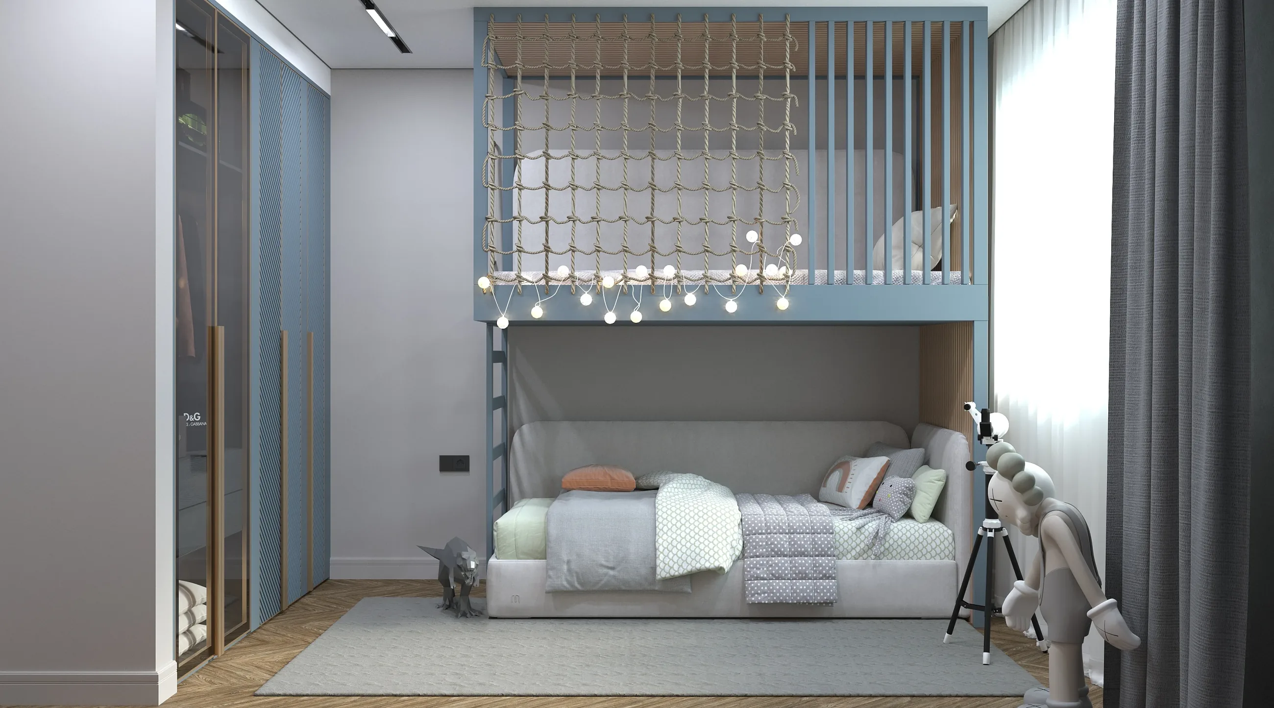 Квартира в Дубках - спальня 1 5