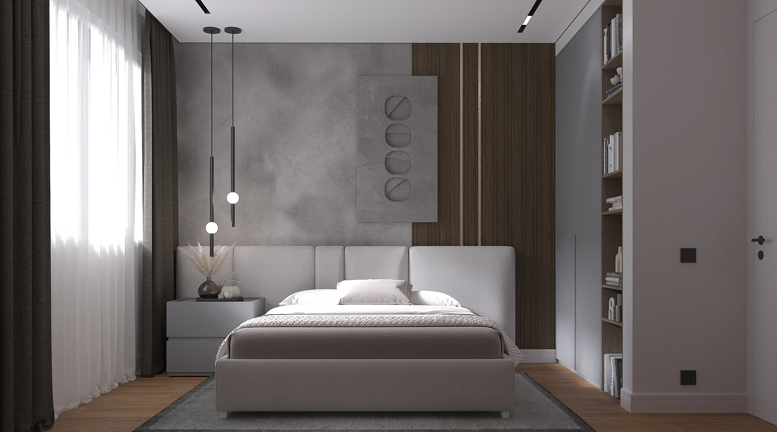 Квартира в Дубках - спальня 2 1