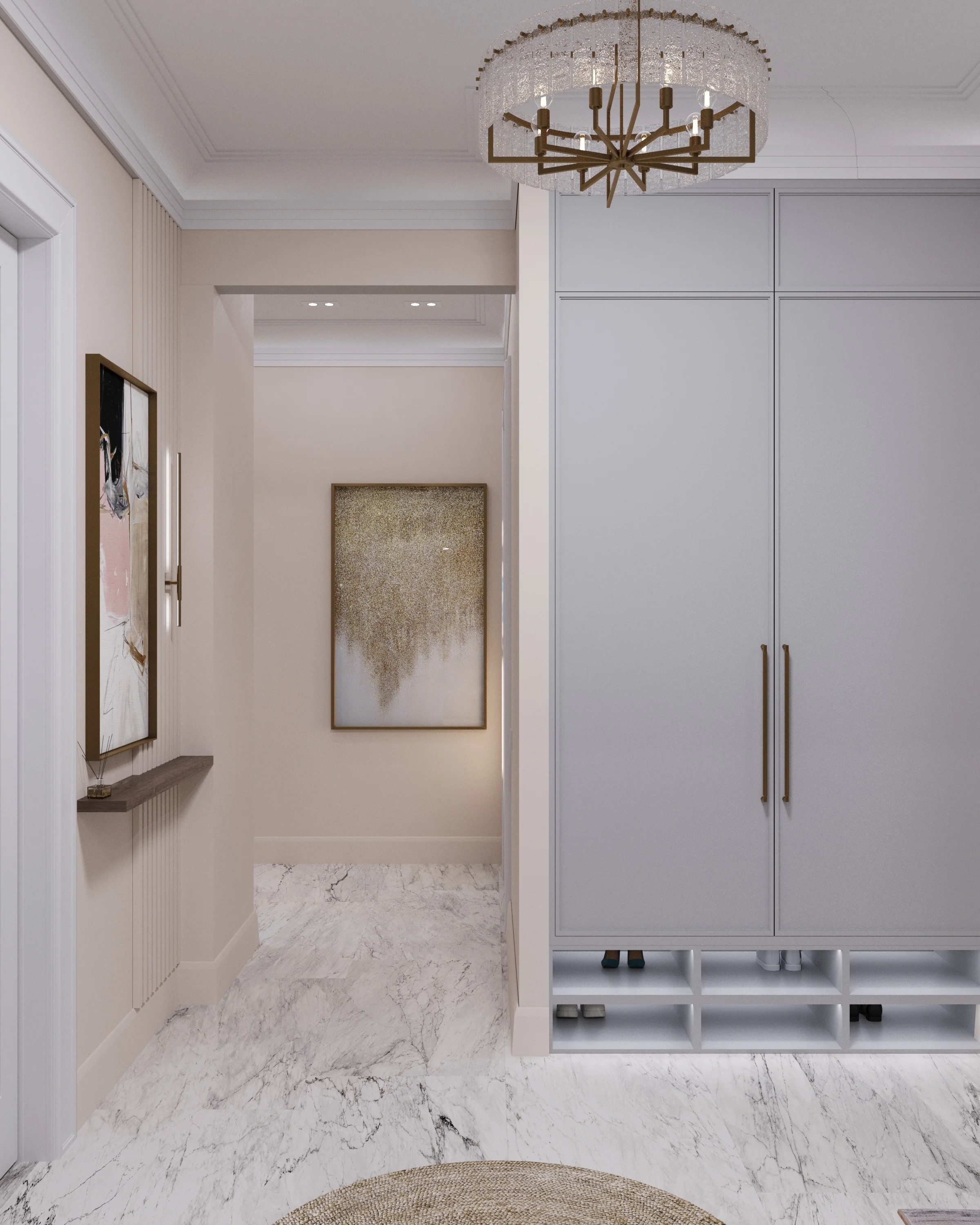 Квартира на Театральной 103 - прихожая 1