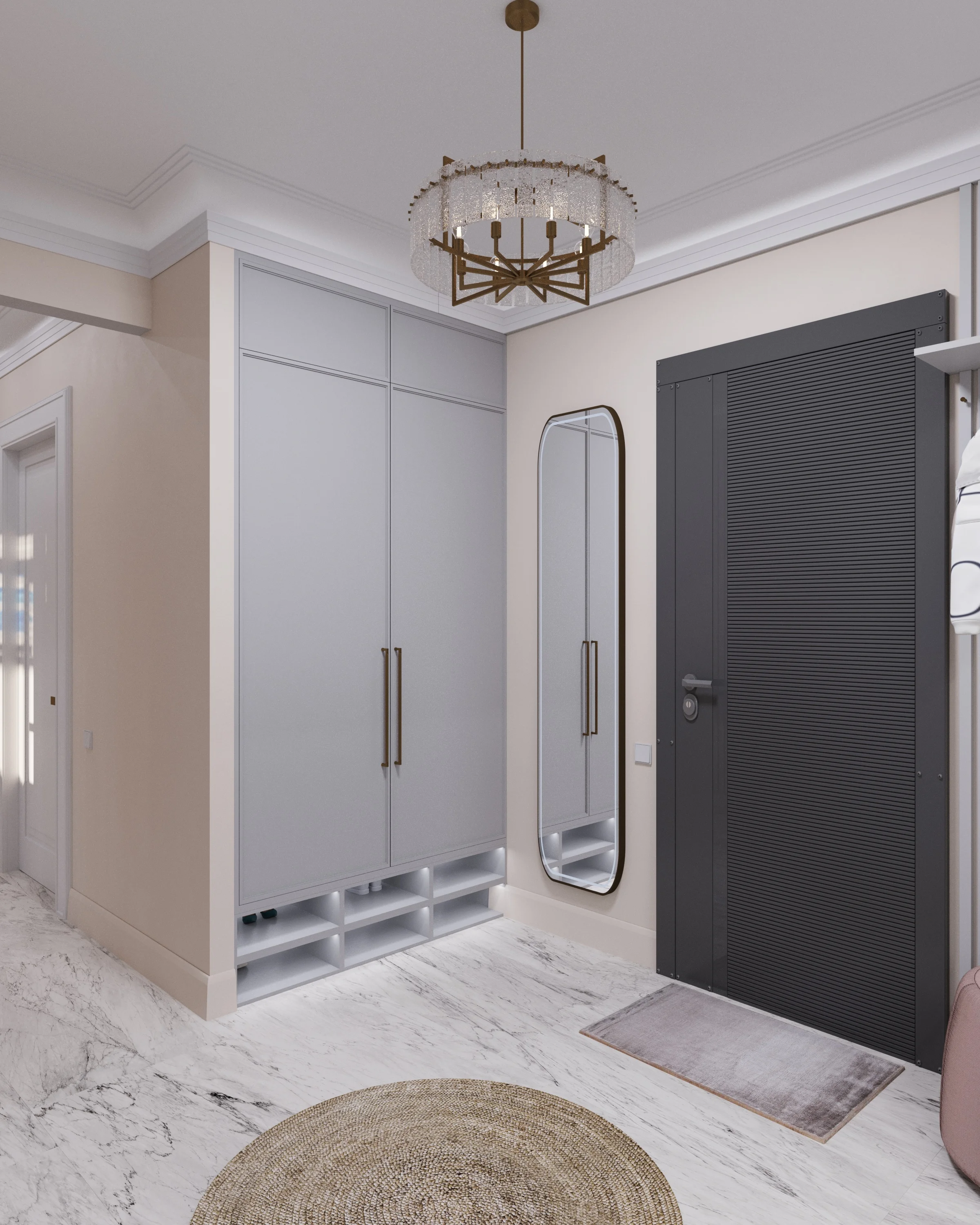 Квартира на Театральной 103 - прихожая 7