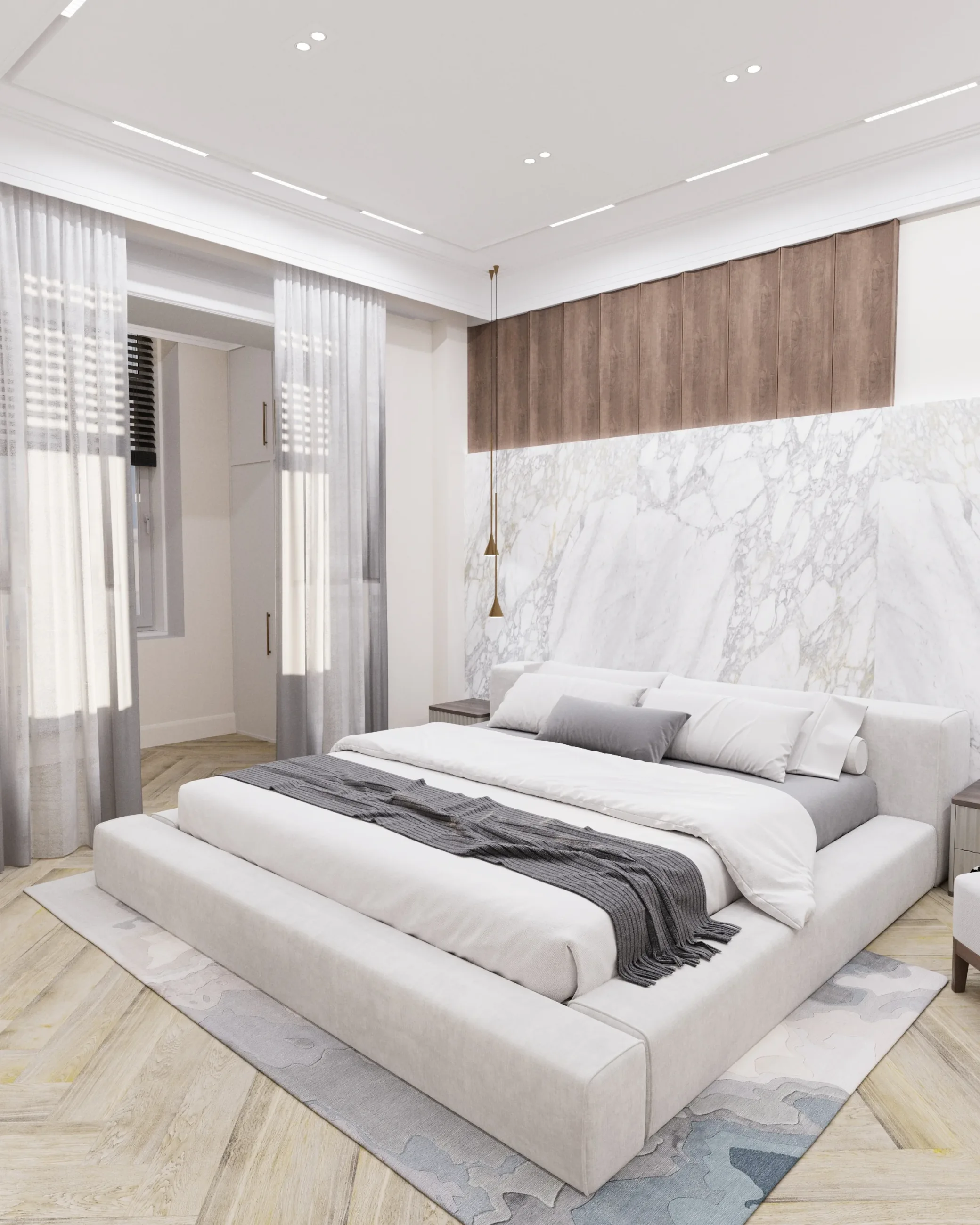 Квартира на Театральной 103 - спальня 6