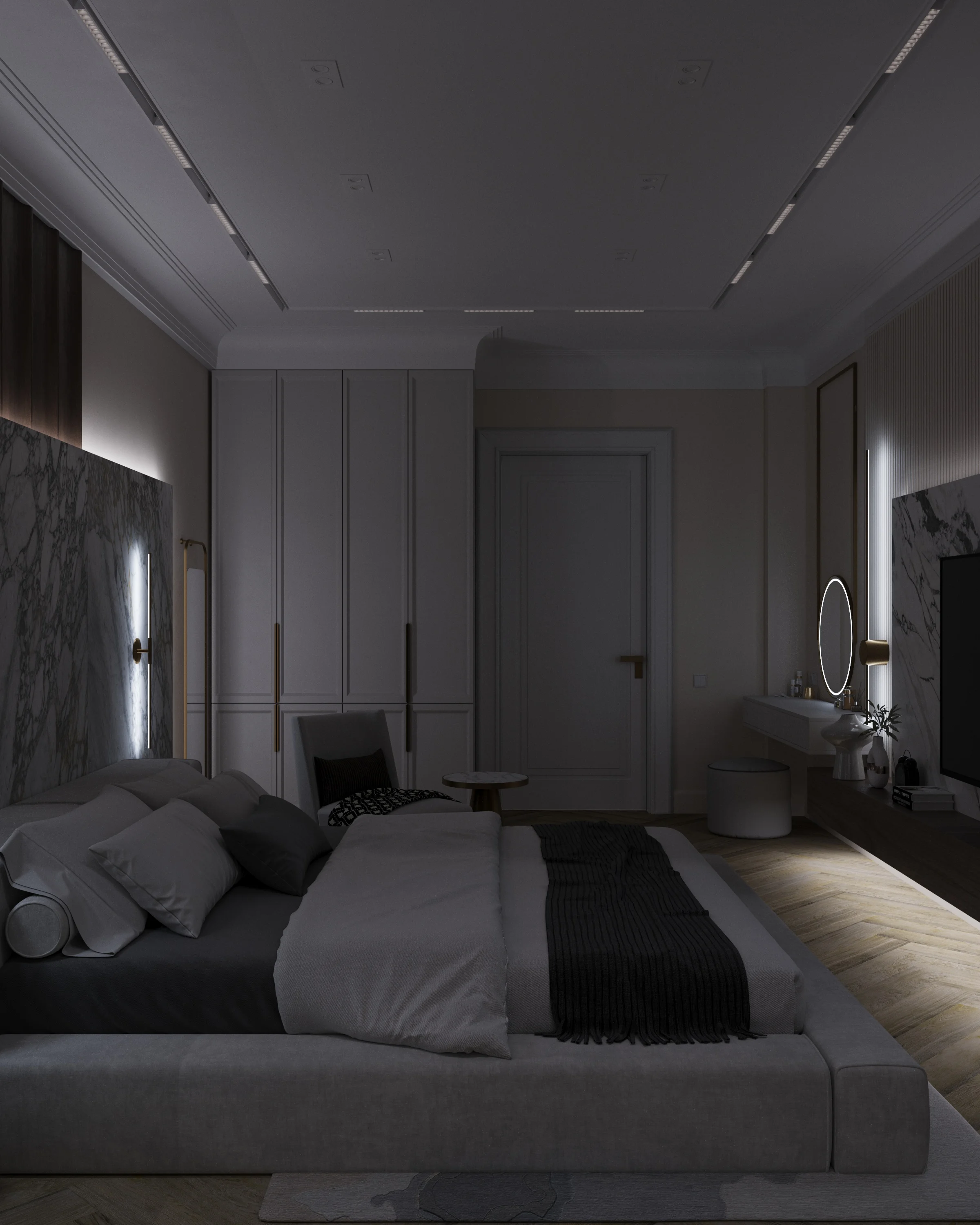 Квартира на Театральной 103 - спальня 13