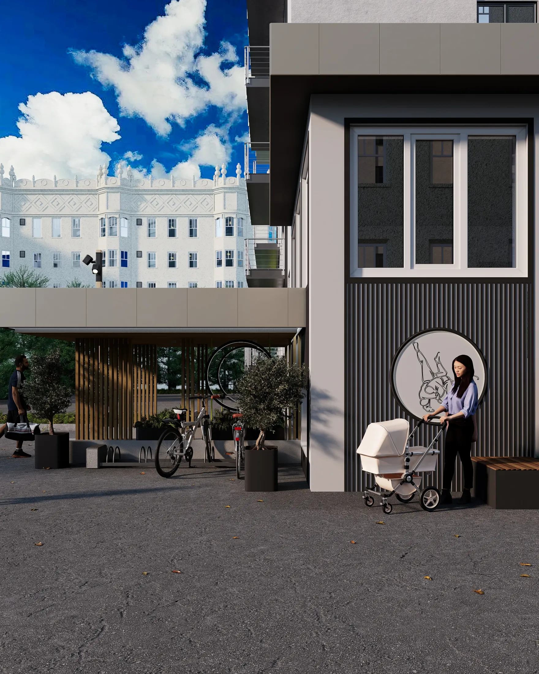 Спортзал на Театральной - экстерьер 4