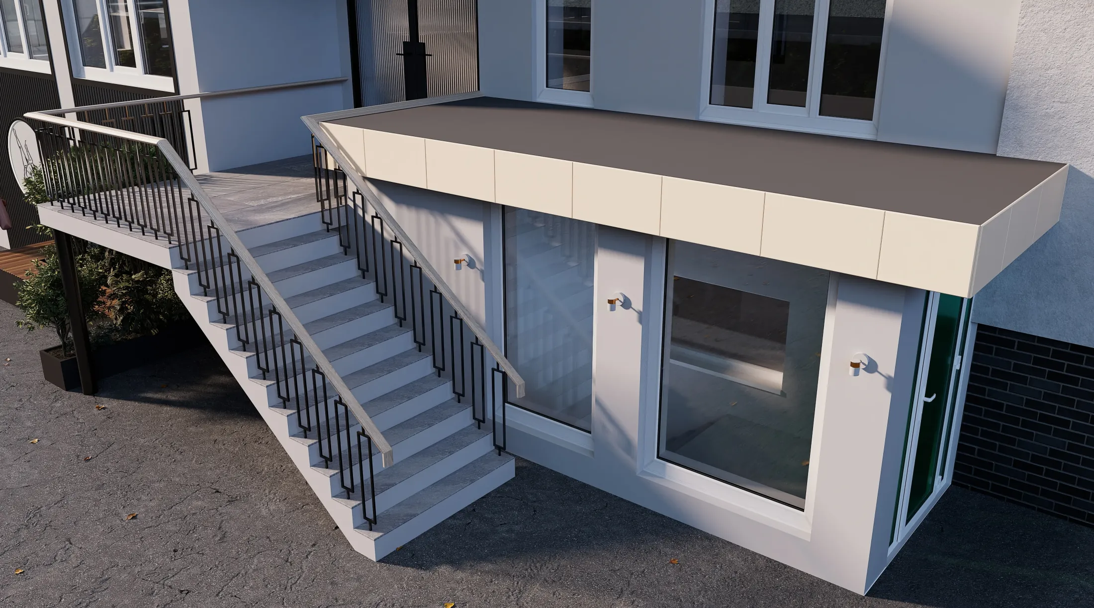 Спортзал на Театральной - экстерьер 7